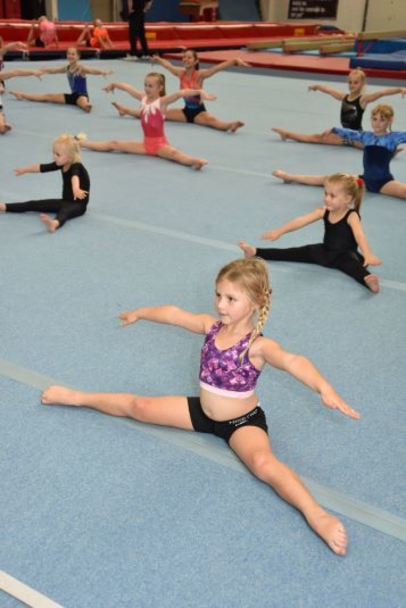 Other image for Club’s bending over backwards to help young gymnasts